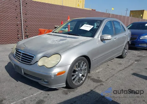 2004 Mercedes-Benz C 230 Kompressor Sport/Sport from USA, damaged, VIN WDBRF40J74A646902